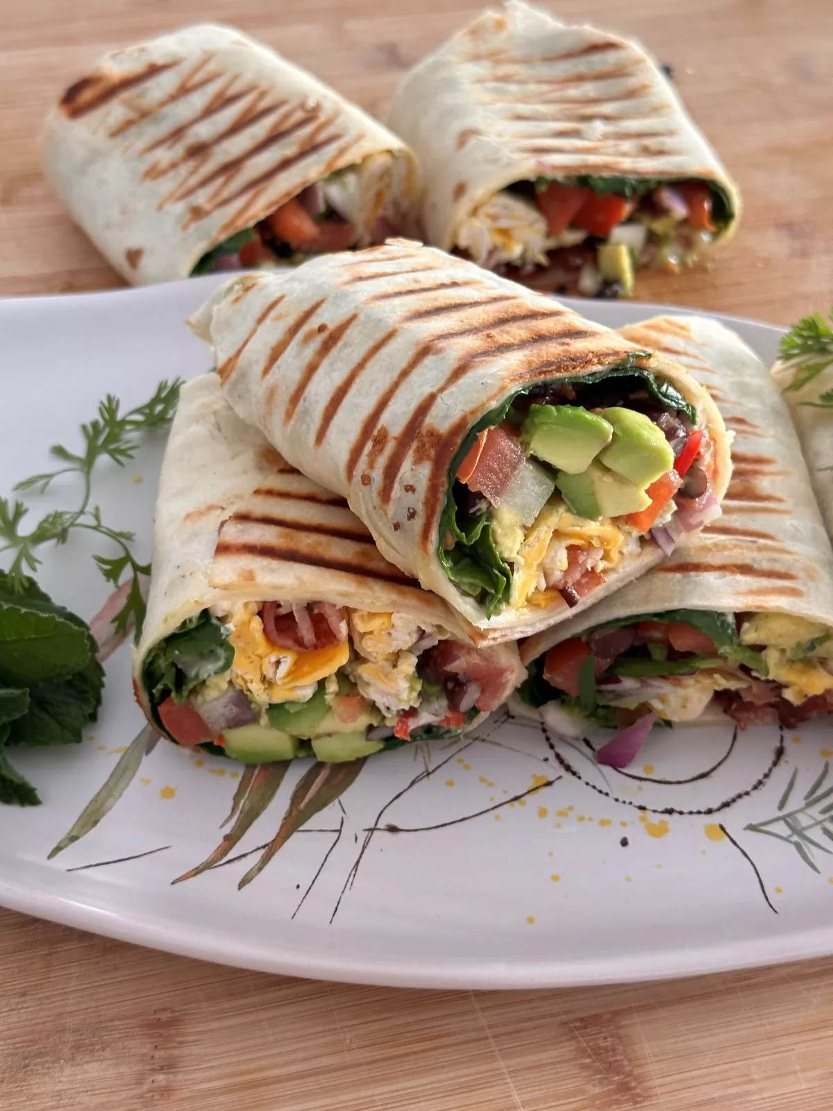 Ultimate Breakfast Burrito Delight - The Well-fed Family