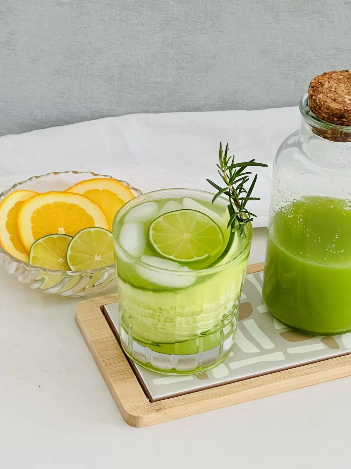 Cucumber Lime Mocktail - The Well-Fed Family