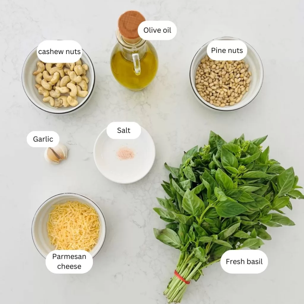 pesto ingredients