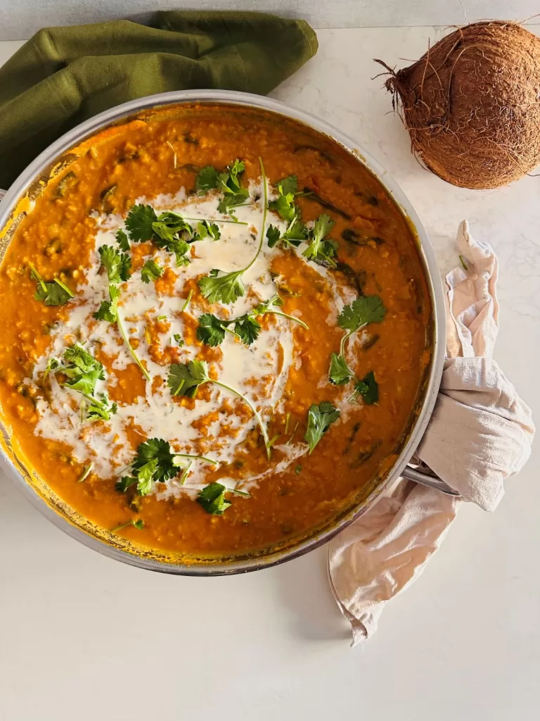 red lentil curry