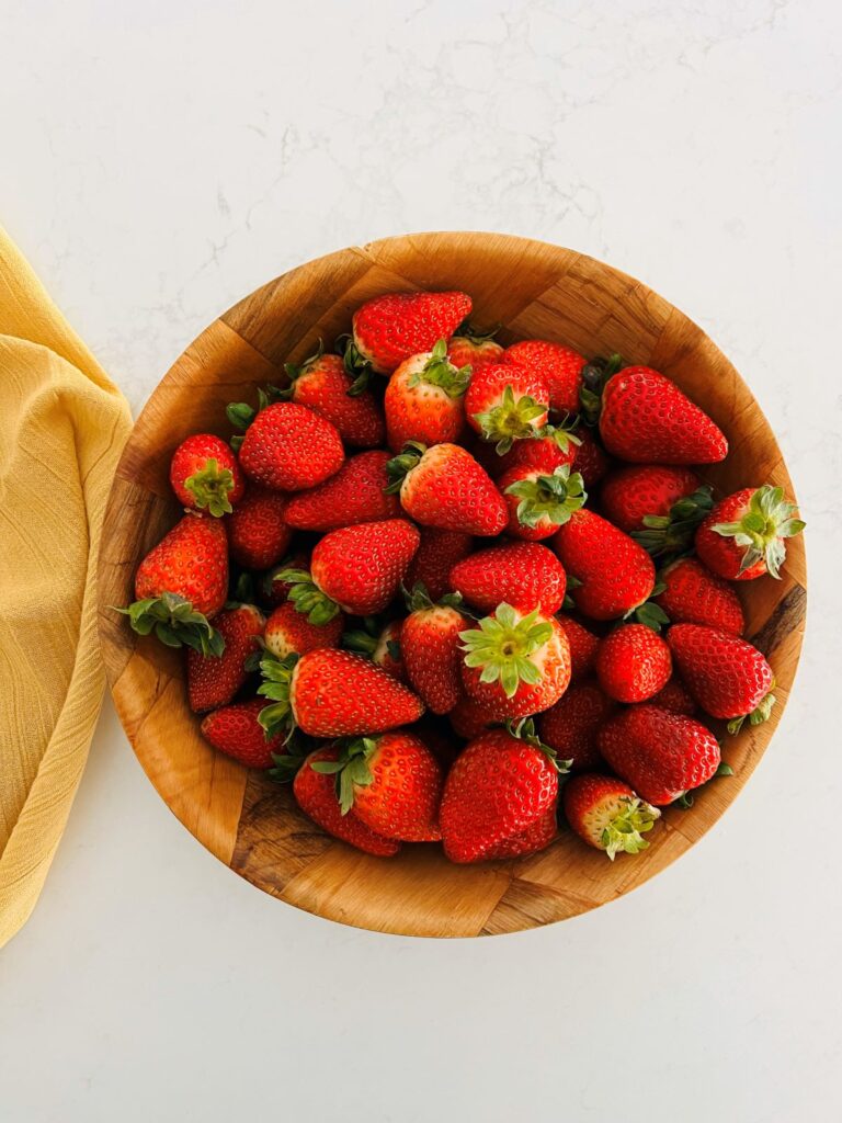 fresh strawberries