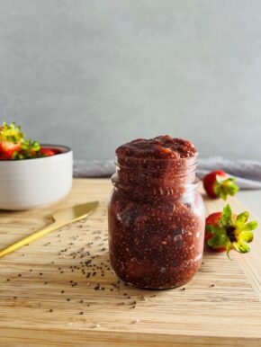 how to make healthy strawberry jam