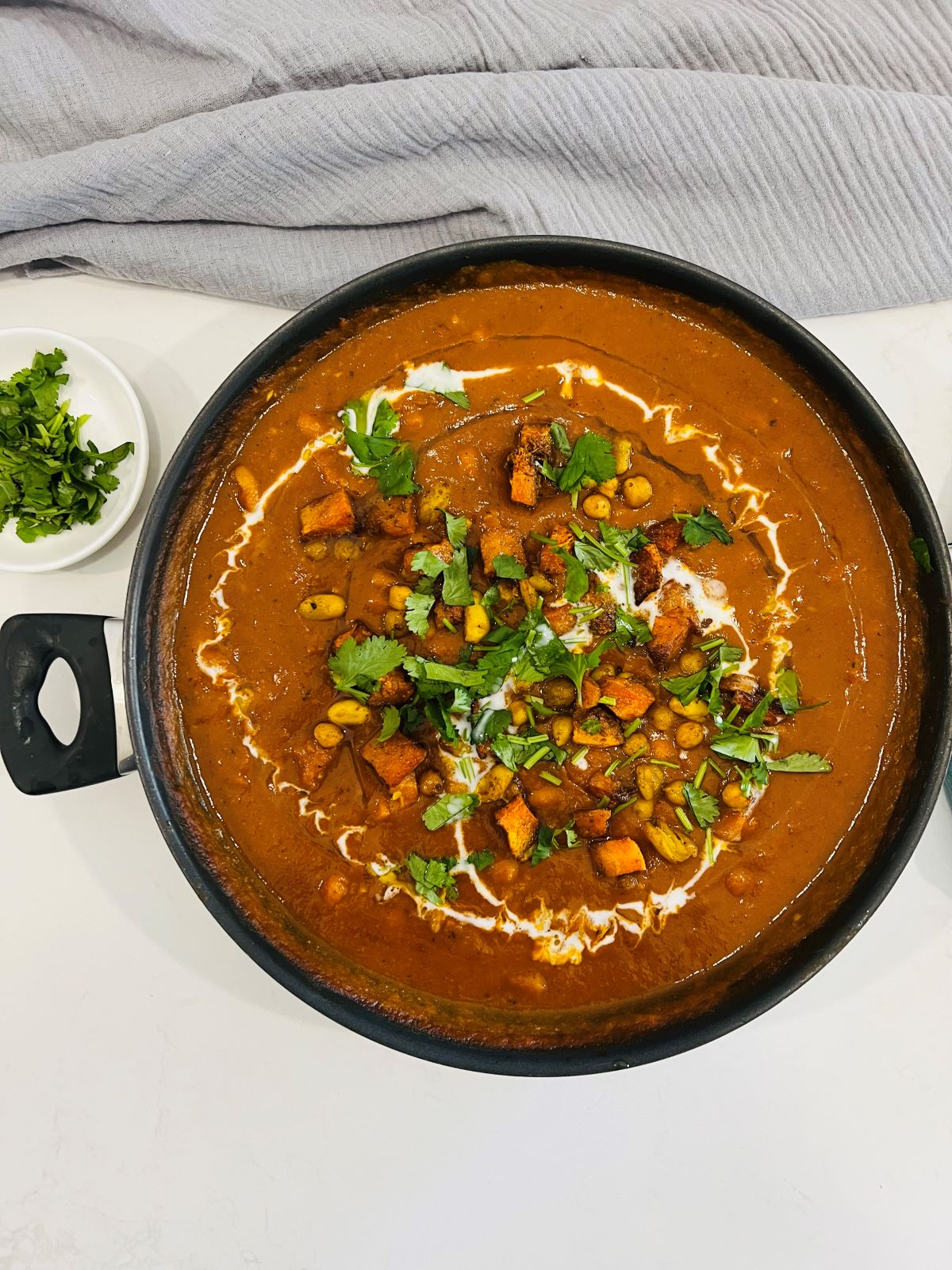 Roasted Coconut Butternut Squash Curry (Vegan) - The Well-Fed Family