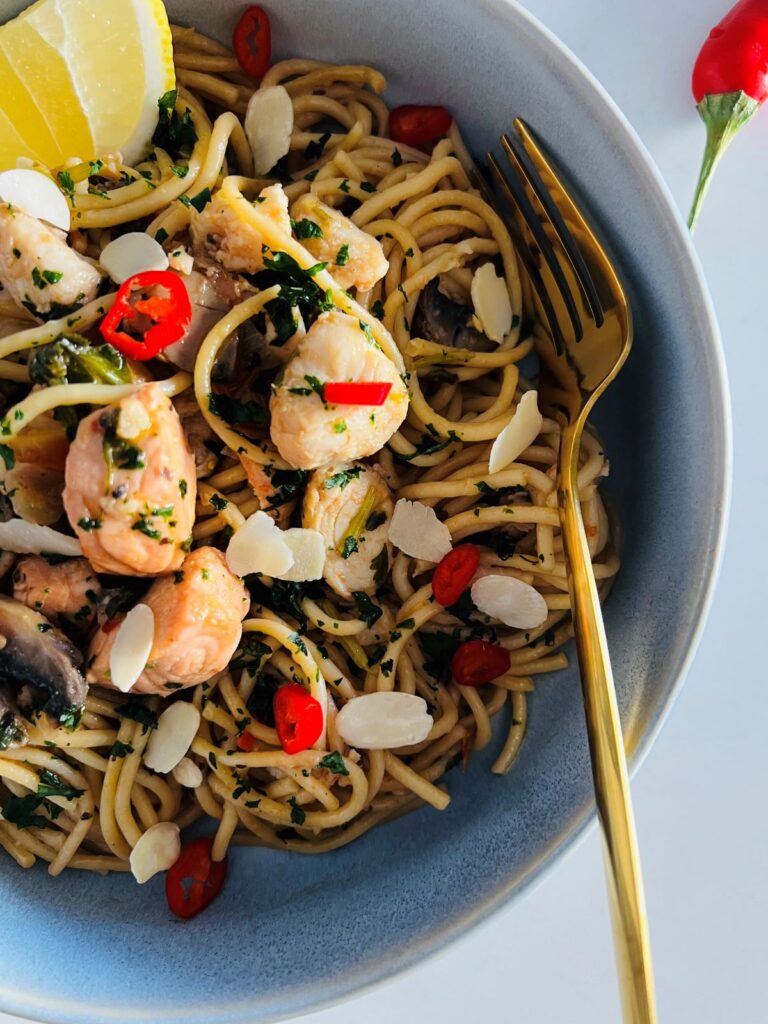 seafood spaghetti marinara