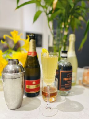 classic champagne cocktail