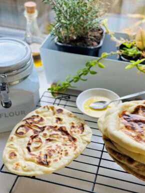garlic naan bread recipe